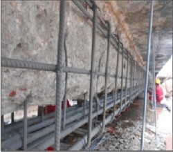 Rebar preparation works